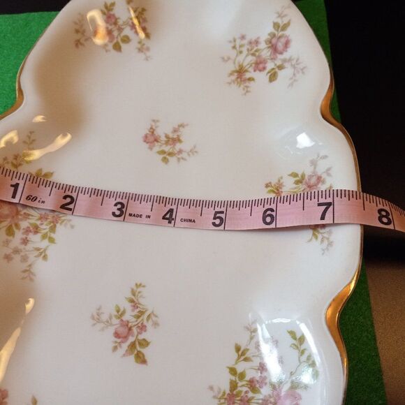 Haviland France Limoges Tray Cottagecore Kitsch Floral - Picture 5 of 5